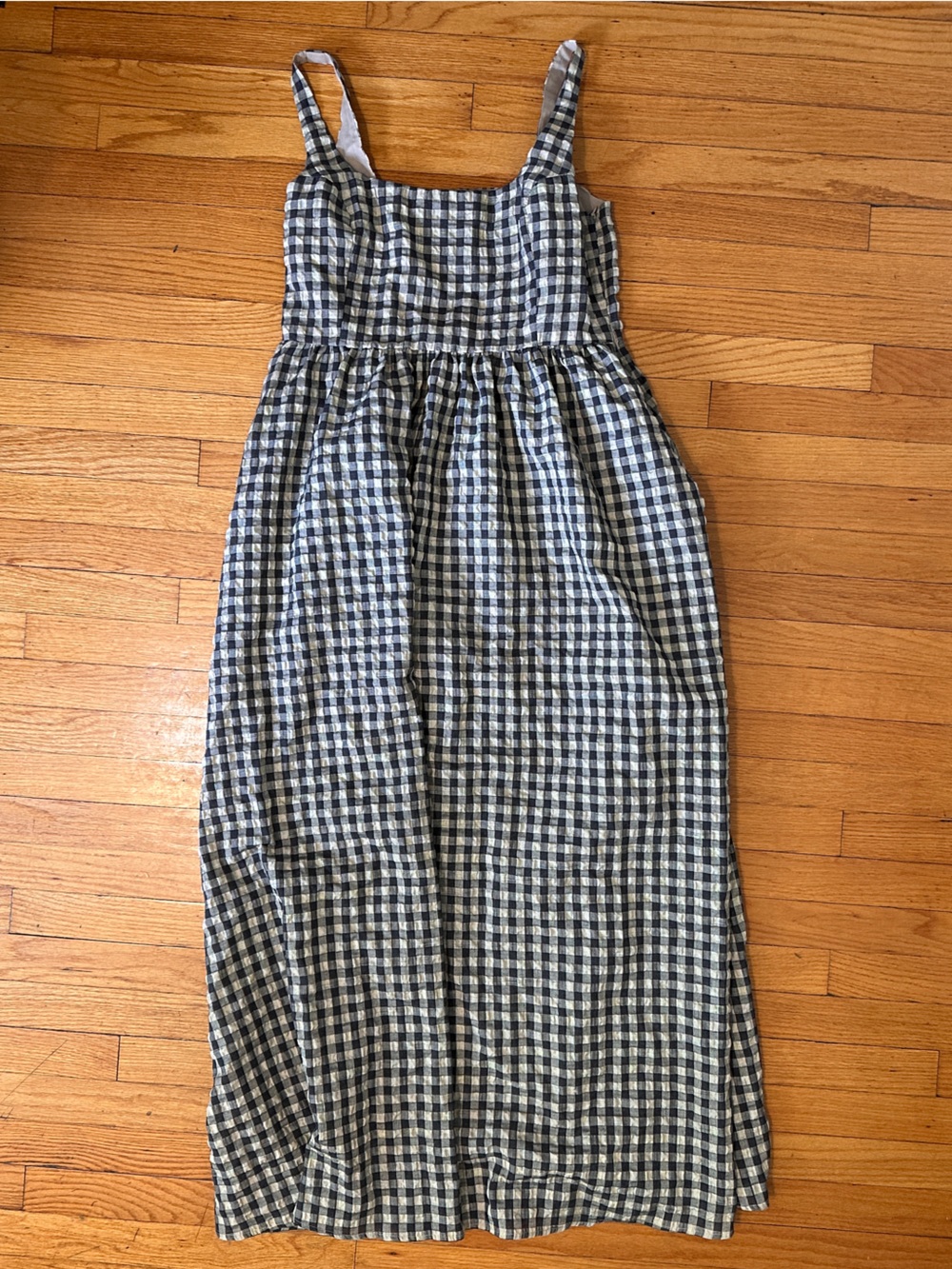 Princess Polly Checkered Gingham Maxi cotton Dress - Picture 4 of 7
